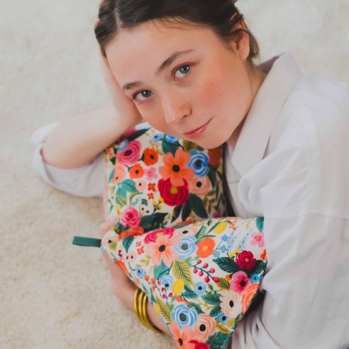 SALVADOR Wisley | Coussin fleuri cale nuque | Petits Cadors