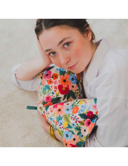 SALVADOR Wisley | Coussin fleuri cale nuque | Petits Cadors