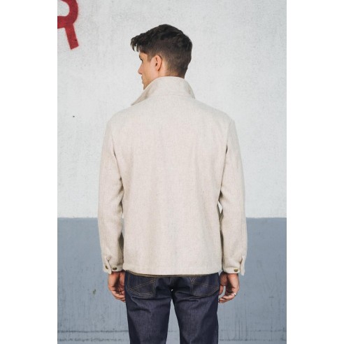 MANTEAU LAINE G.S Galet