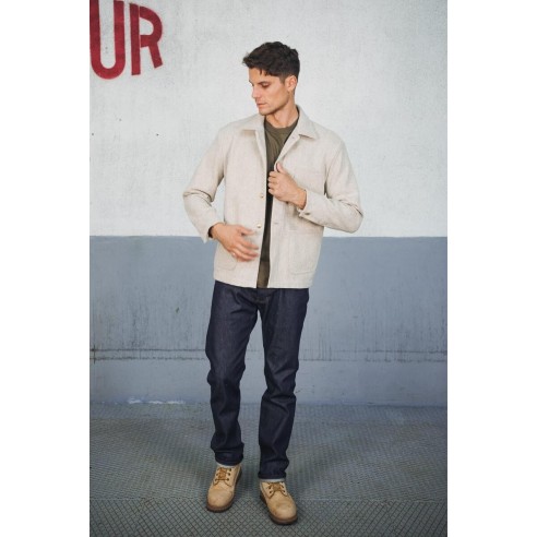 MANTEAU LAINE G.S Galet