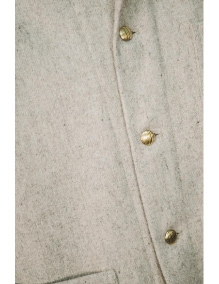 MANTEAU LAINE G.S Galet