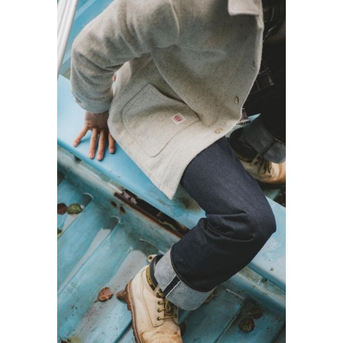 MANTEAU LAINE G.S Galet