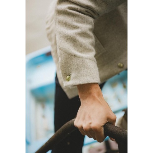 MANTEAU LAINE G.S Galet