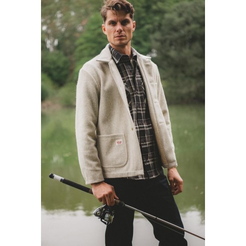 MANTEAU LAINE G.S Galet