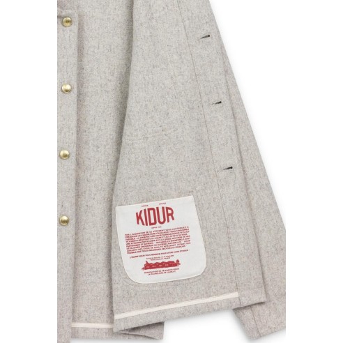 MANTEAU LAINE G.S Galet