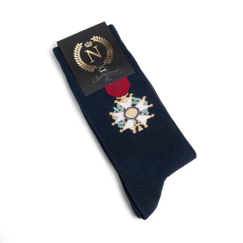 Chaussettes bleu marine - Médaille de la Légion d'honneur