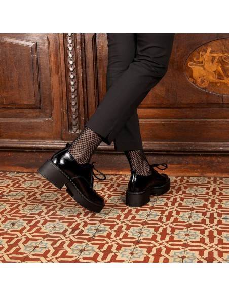 "Les Maille Résille" femme, coloris noir - Maison Broussaud