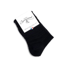 "Les Rayures transparentes" femme, noir - Maison Broussaud 2