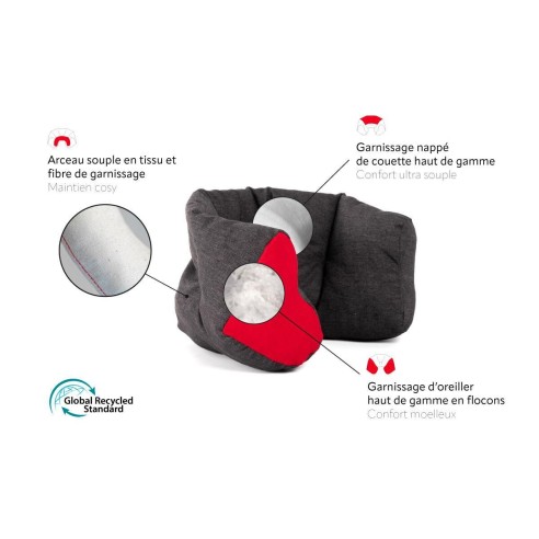 TÉODOR Myrtille | Coussin enfant fabriqué en France | Petits Cadors