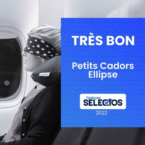 ELLIPSE Giverny | Meilleur coussin de voyage avion et train | Petits Cadors