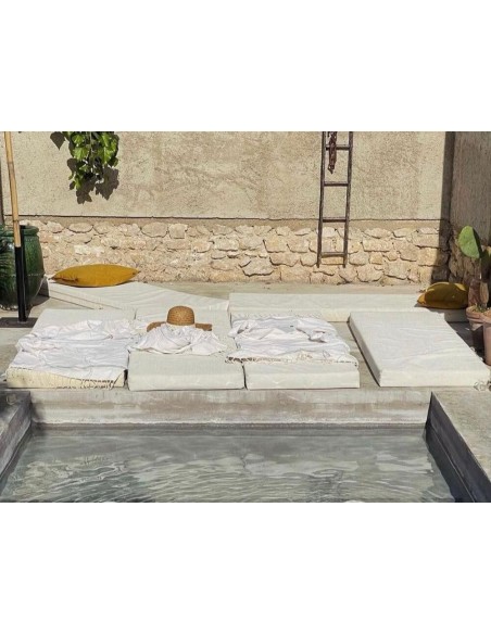 TIKI Matelas de plage design pour sable ou terrasse