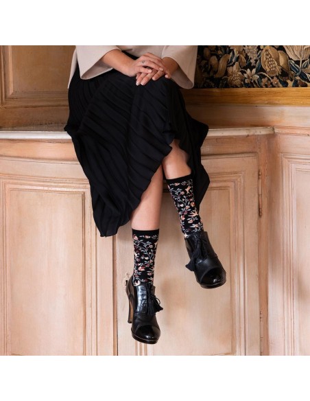 Nos chaussettes "Les Aubussonaises" - Maison Broussaud