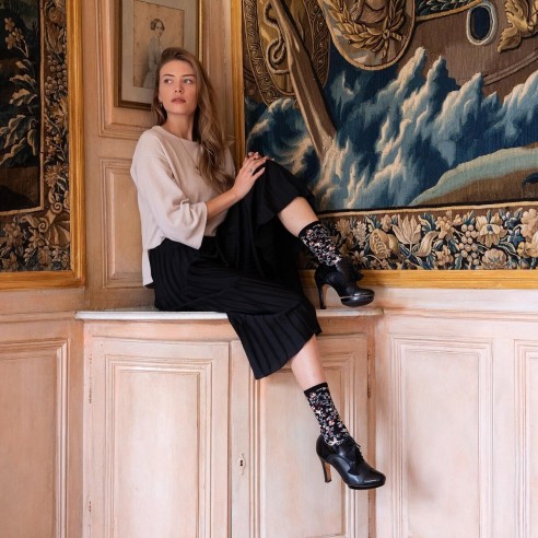 Nos chaussettes "Les Aubussonaises" - Maison Broussaud