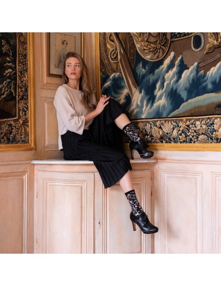 Nos chaussettes "Les Aubussonaises" - Maison Broussaud