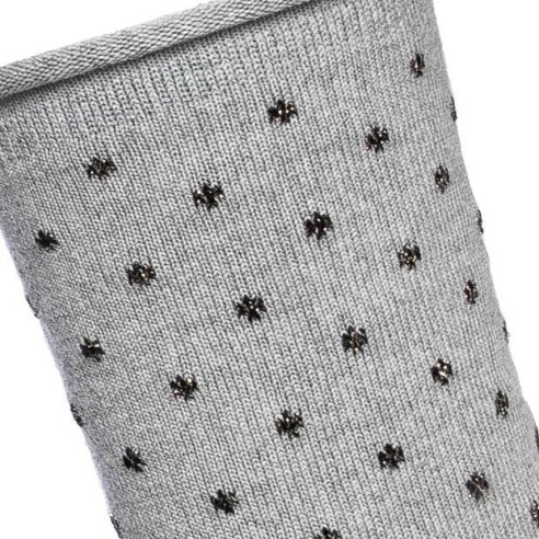 Nos chaussettes à pois et bord roulotté - Maison Broussaud
