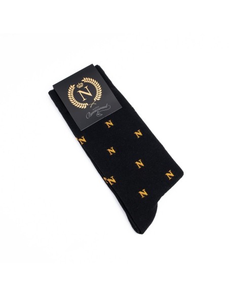 Napoléon : les chaussettes "N" allover - Maison Broussaud