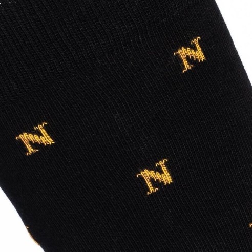 Napoléon : les chaussettes "N" allover - Maison Broussaud