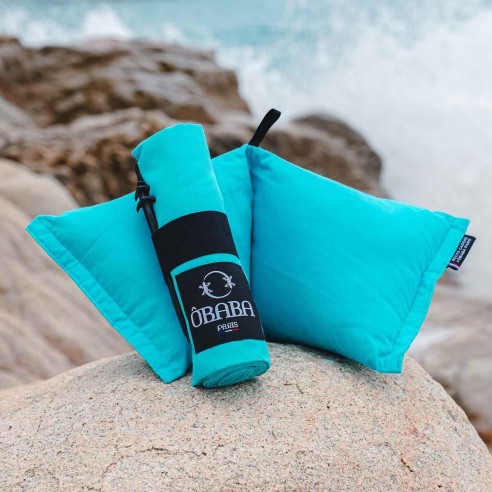 SALVADOR Moorea | Coussin de plage | Petits Cadors x Obaba