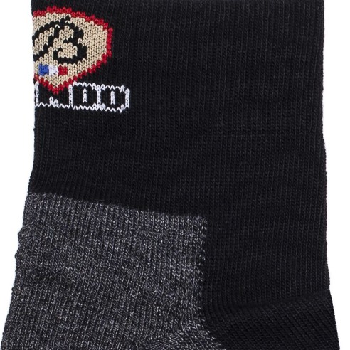 Nos chaussettes randonnée courte anthracite - Maison Broussaud