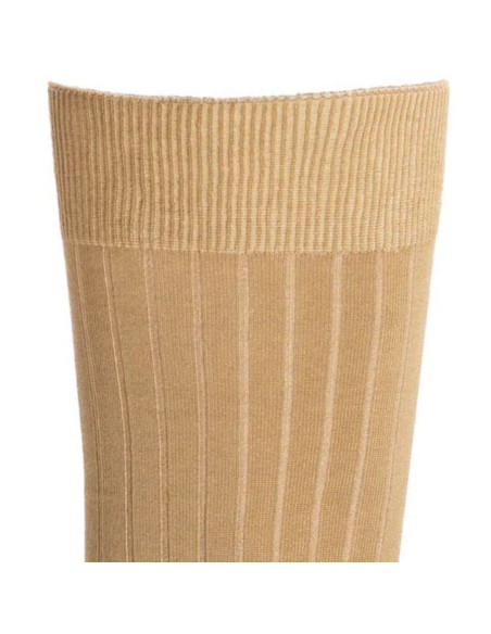 Nos chaussettes homme fil d’Écosse beige - Maison Broussaud