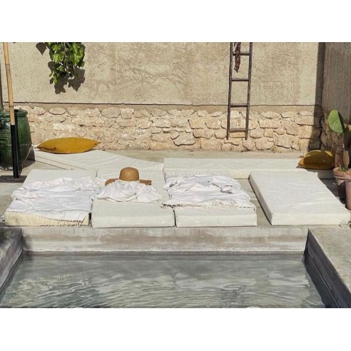 TIKI Matelas de plage design pour sable ou terrasse