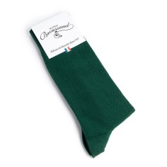 Nos chaussettes "Les mailles piquées" vertes - Maison Broussaud 2