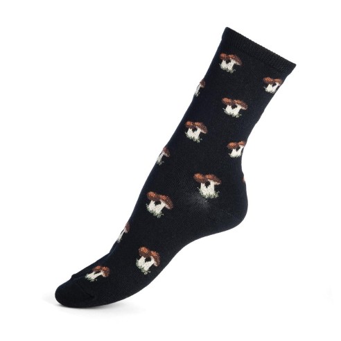 Nos chaussettes Les Cèpes en laine pour Femme - Maison Broussaud