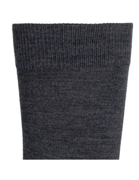 Les Intemporelles - chaussettes homme - laine anthracite