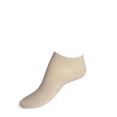 Nos chaussettes "Les invisibles" blanc/or - Maison Broussaud