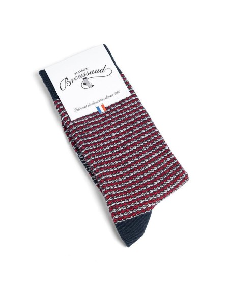 Nos chaussettes "Les mailles fantaisies" - Maison Broussaud