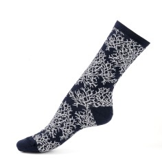 Nos chaussettes femme Corail- Armor-Lux x Maison Broussaud