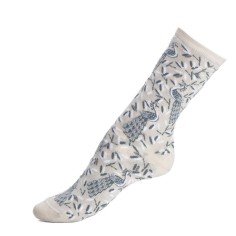 Nos chaussettes femme "Junon" gris - Maison Broussaud