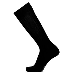 La fil d'Ecosse - chaussettes homme - coton mercerisé noir - Maison Broussaud
