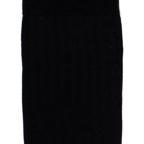 Nos chaussettes homme fil d’Écosse noir - Maison Broussaud