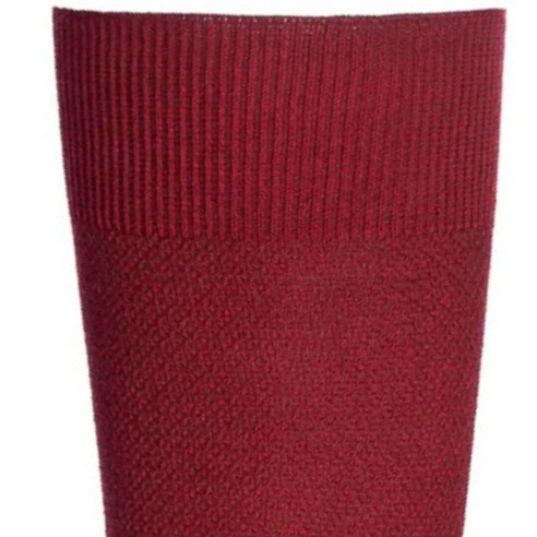 Nos chaussettes "Les mailles piquées" bordeaux - Maison Broussaud