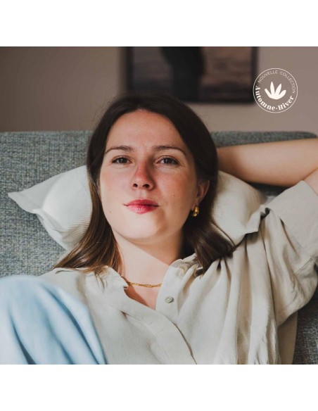 SALVADOR Luleå | Coussin cale nuque velours | Petits Cadors