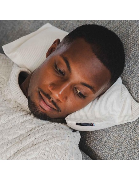 SALVADOR Luleå | Coussin cale nuque velours | Petits Cadors