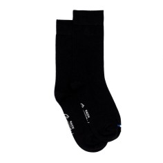 Chaussettes unies noires - Maison Broussaud 2