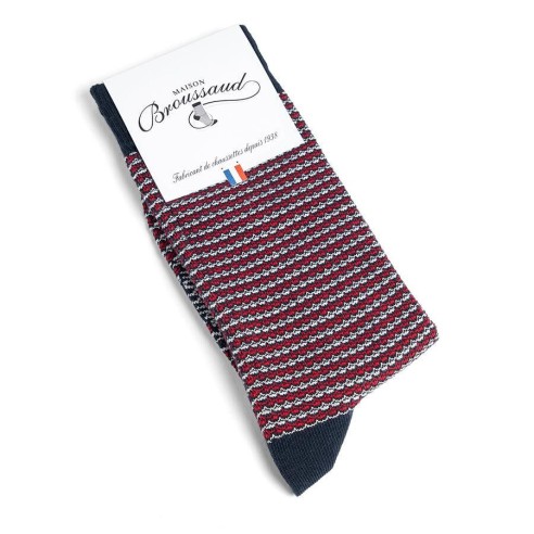 Nos chaussettes "Les mailles fantaisies" - Maison Broussaud