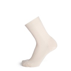 Nos chaussettes non-comprimantes beige pour homme - Maison Broussaud
