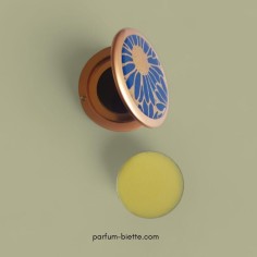 Parfum solide naturel Jardin Bleu | Parfum Biette 1882