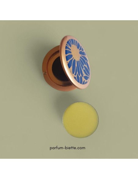 Parfum solide naturel Jardin Bleu | Parfum Biette 1882