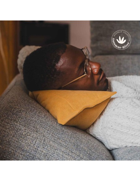 SALVADOR Stockholm | Coussin cale nuque velours | Petits Cadors