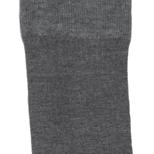 Nos chaussettes côtelées gris clair homme - Maison Broussaud