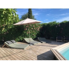 Matelas de plage Gil kaki | Léger, durable et fabriqué en France