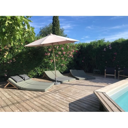 Matelas de plage Gil kaki | Léger, durable et fabriqué en France