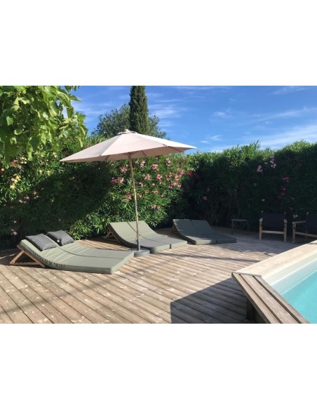 Matelas de plage Gil kaki | Léger, durable et fabriqué en France