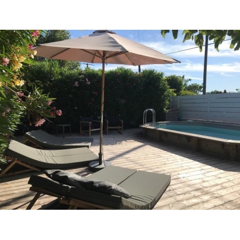 Matelas de plage Gil kaki | Léger, durable et fabriqué en France