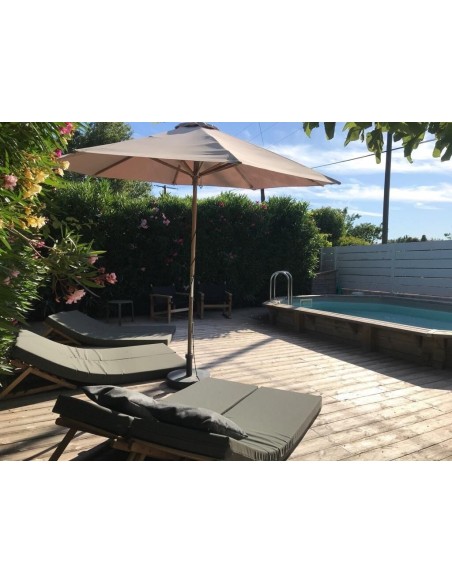 Matelas de plage Gil kaki | Léger, durable et fabriqué en France