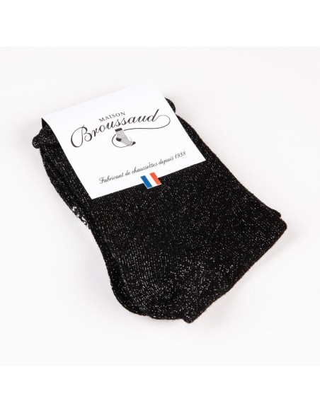 Nos chaussettes femme "Les Roulottées" noir - Maison Broussaud